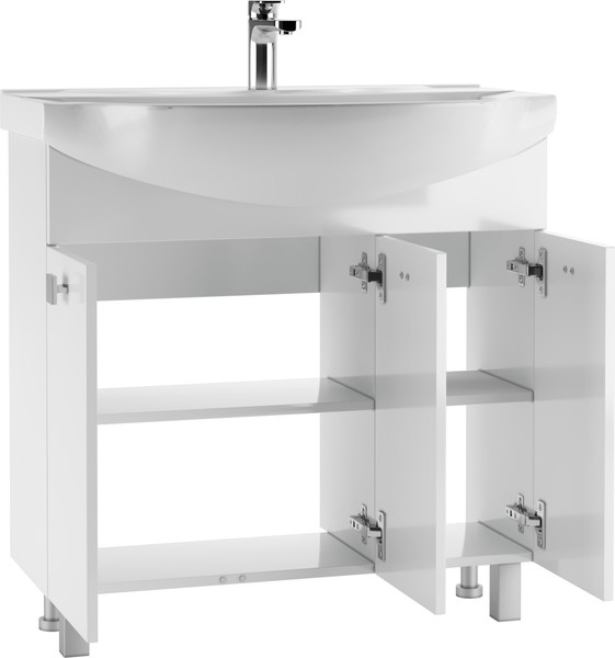 Изображение товара Тумба под умывальник Айсберг Элеганс 85 Мега без ящика