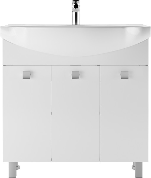 Изображение товара Тумба под умывальник Айсберг Элеганс 85 Мега без ящика