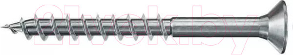 Изображение товара Шуруп FISCHER FPF CTP 4.5x40 / 670268K (200шт, белый цинк)
