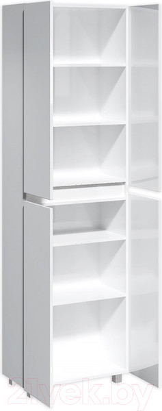 Изображение товара Шкаф-пенал для ванной Айсберг Норма 60 без ящика