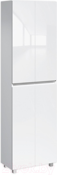 Изображение товара Шкаф-пенал для ванной Айсберг Норма 60 без ящика