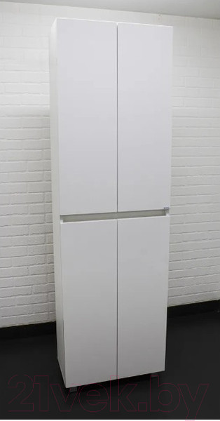 Изображение товара Шкаф-пенал для ванной Айсберг Норма 60 без ящика