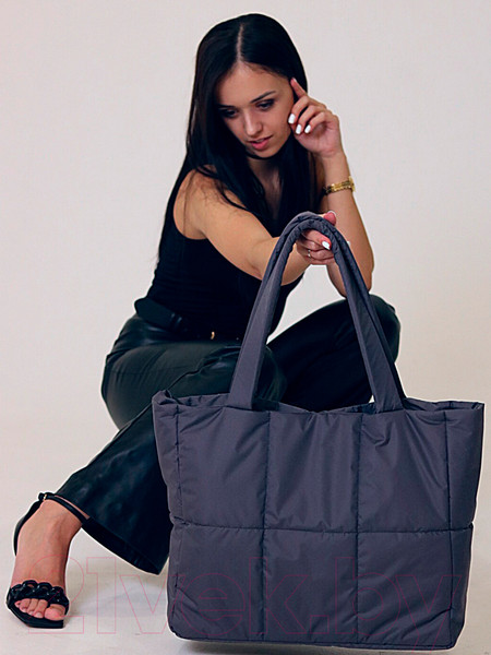 Изображение товара Сумка MT.Style ТОУТ-1 из водоотталкивающей ткани (графит)