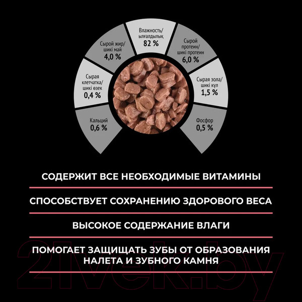 Изображение товара Влажный корм для кошек L'amour С рыбой в соусе (75г)