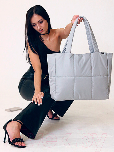 Изображение товара Сумка MT.Style ТОУТ-1 из водоотталкивающей ткани (серый)