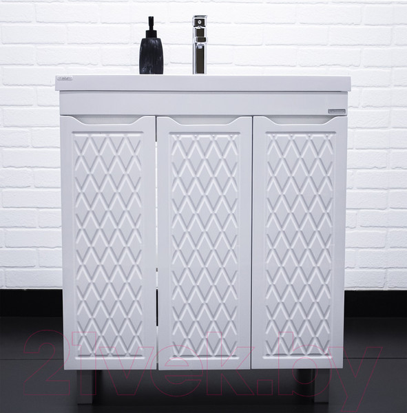 Изображение товара Тумба под умывальник Домино Andrea 75 3D без ящика