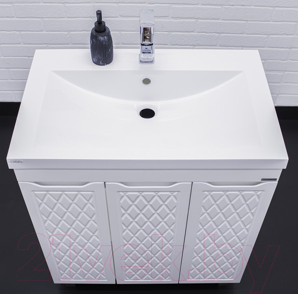 Изображение товара Тумба под умывальник Домино Andrea 75 3D без ящика