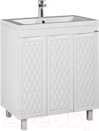 Изображение товара Тумба под умывальник Домино Andrea 75 3D без ящика