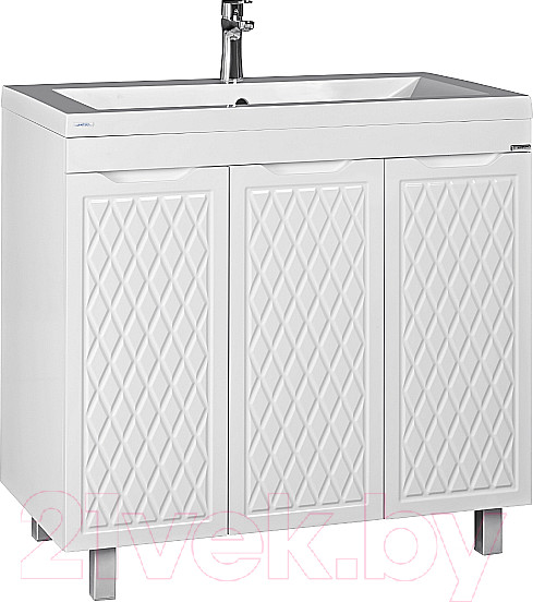 Изображение товара Тумба под умывальник Домино Andrea 90 3D без ящика