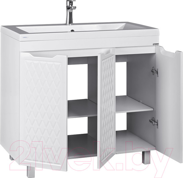 Изображение товара Тумба под умывальник Домино Andrea 90 3D без ящика