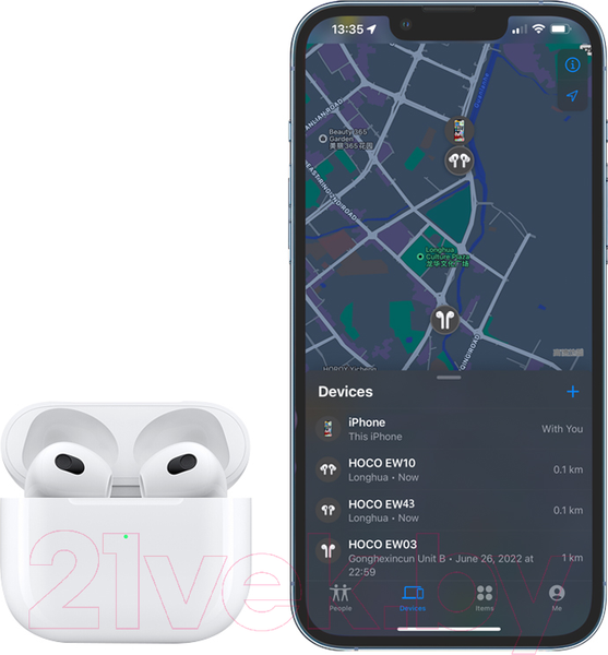 Изображение товара Беспроводные наушники Hoco EW43 TWS (белый)