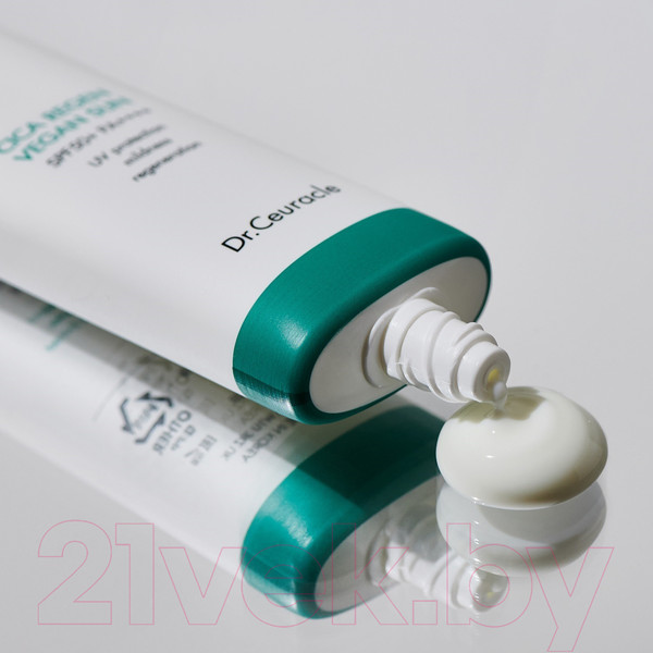 Изображение товара Гель солнцезащитный Dr. Ceuracle Cica Vegan Sun Gel SPF50+/PA++++ (50мл)