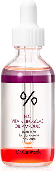 Изображение товара Сыворотка для лица Dr. Ceuracle PLC Vita K Liposome Oil Ampoule Двухфазная (50мл)