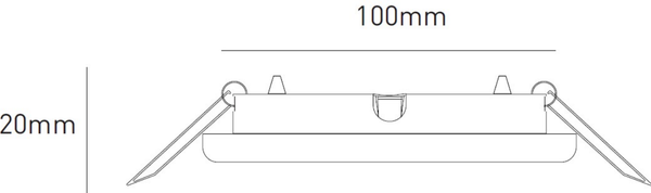 Изображение товара Точечный светильник IEK LUVB0-GX53-1-K22