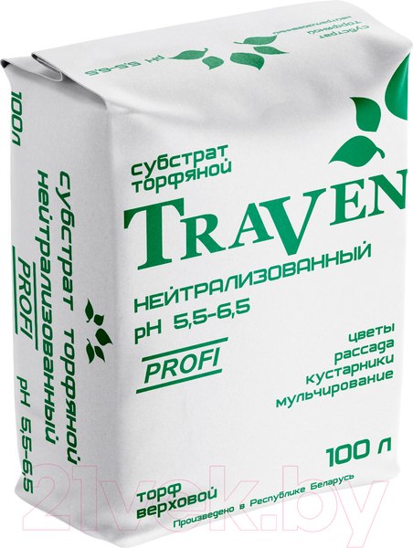 Изображение товара Субстрат Traven Нейтрализованный рН 5.5-6.5 (100л)