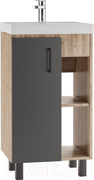 Изображение товара Тумба под умывальник Домино Фостер 50 Craft без ящика