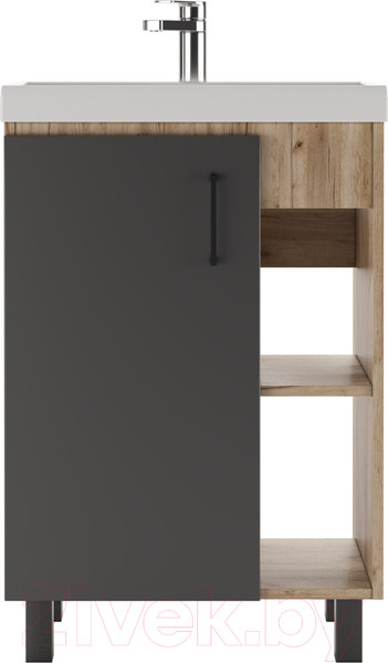 Изображение товара Тумба под умывальник Домино Фостер 60 Craft без ящика