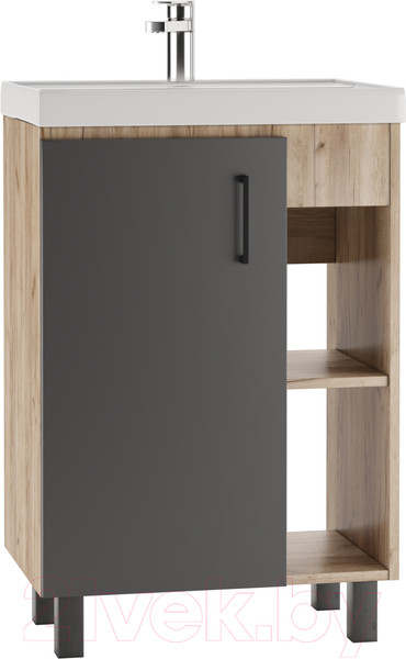 Изображение товара Тумба под умывальник Домино Фостер 60 Craft без ящика
