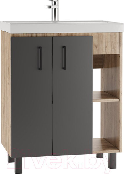 Изображение товара Тумба под умывальник Домино Фостер 70 Craft без ящика