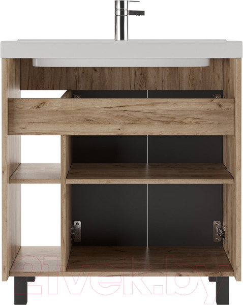 Изображение товара Тумба под умывальник Домино Фостер 80 Craft без ящика