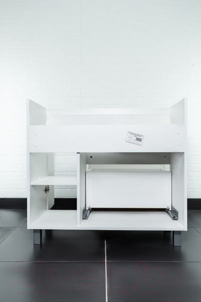 Изображение товара Тумба под умывальник Домино Elen 90 Cube с 2 верхними ящиками В2