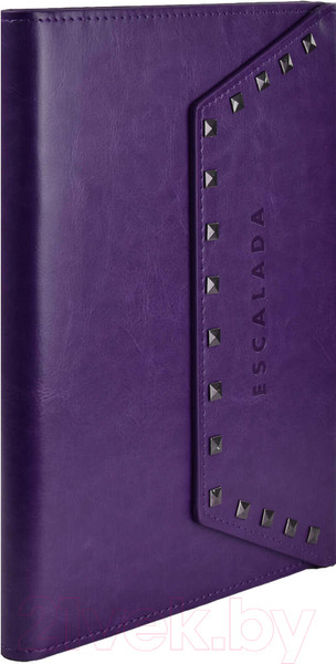 Изображение товара Ежедневник Escalada Сариф / 47407 (фиолетовый/серебристые клепки)