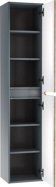 Изображение товара Шкаф-пенал для ванной Домино 35 Karat без ящика (правый)