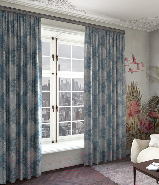 Изображение товара Штора LEGRAND Халиф N 200x260 / 58110954 (голубой)