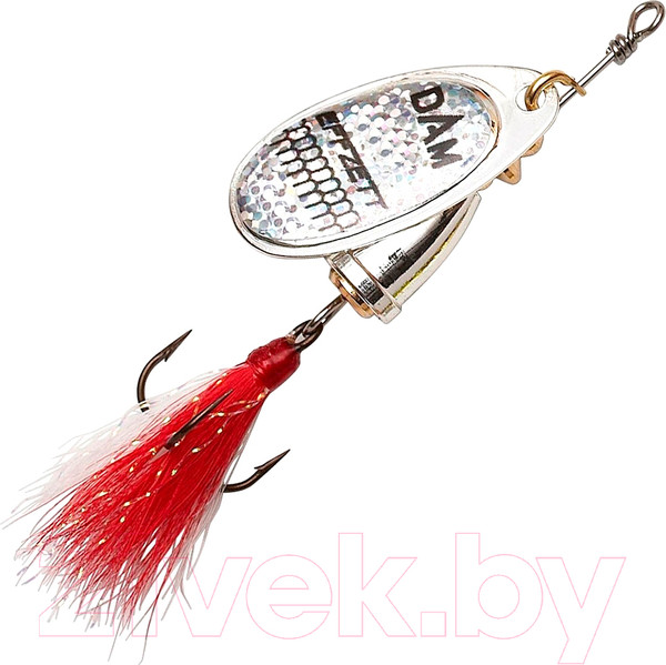 Изображение товара Блесна DAM FZ Executor Dressed Spinner 4 S / 60515 (серебристый)