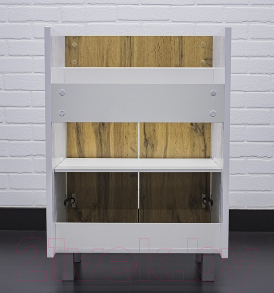 Изображение товара Тумба под умывальник Домино Fest 60 Uno без ящика (дуб вотан)