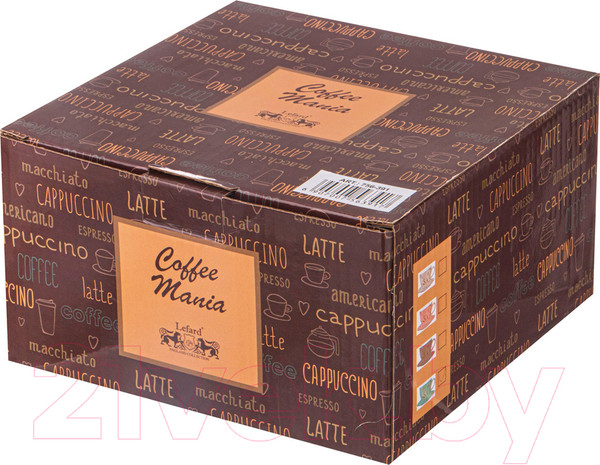 Изображение товара Чашка с блюдцем Lefard Кофемания / 756-391