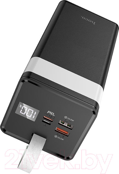 Изображение товара Портативное зарядное устройство Hoco J86A 50000mAh (черный)
