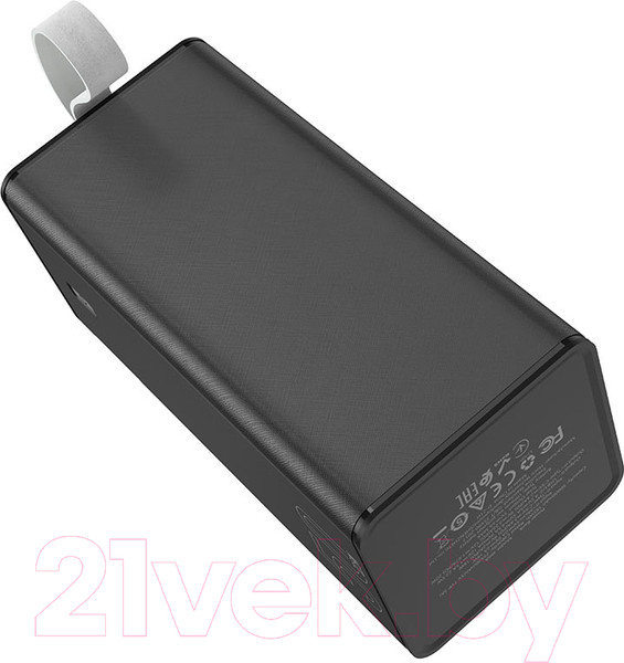 Изображение товара Портативное зарядное устройство Hoco J86A 50000mAh (черный)