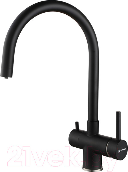 Изображение товара Смеситель Paulmark Heller He213218-401 (антрацит)