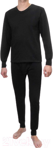 Изображение товара Комплект термобелья Следопыт С начесом до -15°С / TUK-05 (р.56, черный)