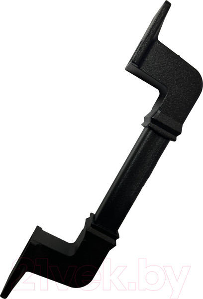 Изображение товара Ручка дверная Металлист РЛ-115/2 / ME0000000001578 (полированный черный)