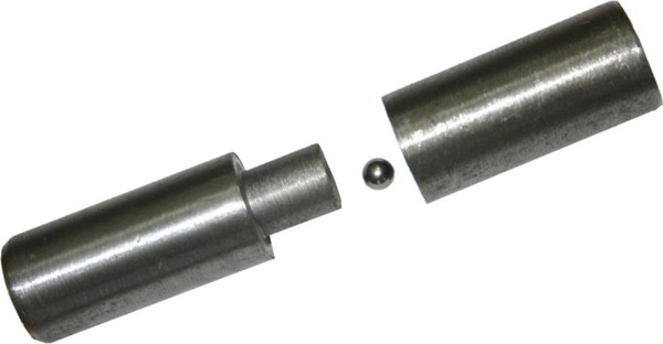 Изображение товара Петля точечная Металлист Гаражная с шаром 34x140 / ME0000000000368 (без покрытия)