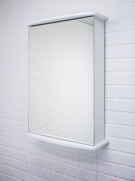 Изображение товара Шкаф с зеркалом для ванной Айсберг Милана 60