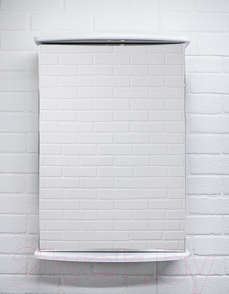 Изображение товара Шкаф с зеркалом для ванной Айсберг Милана 60