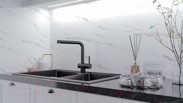 Изображение товара Смеситель Paulmark Dosse Do214418-401 (антрацит)