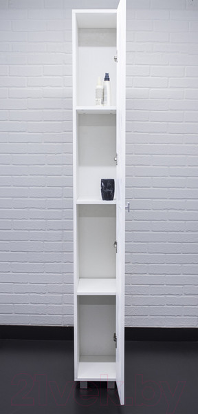 Изображение товара Шкаф-пенал для ванной Айсберг Мега 25 без ящика