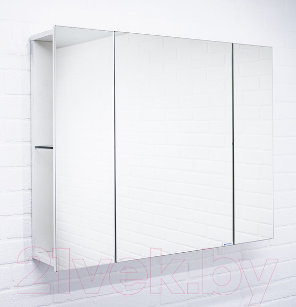 Изображение товара Шкаф с зеркалом для ванной Айсберг Мега 105