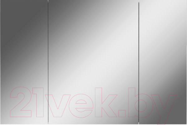 Изображение товара Шкаф с зеркалом для ванной Айсберг Мега 105