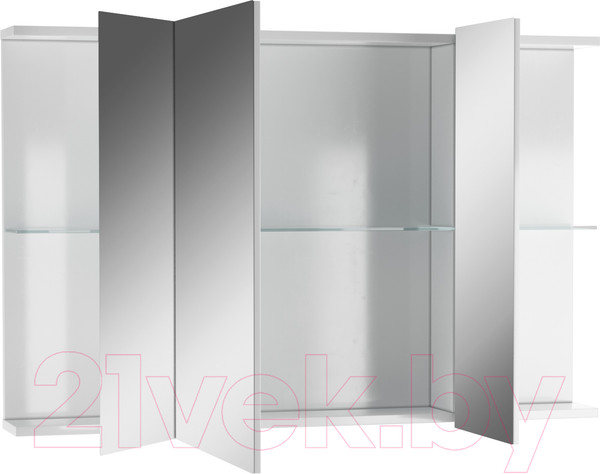 Изображение товара Шкаф с зеркалом для ванной Айсберг Мега 105