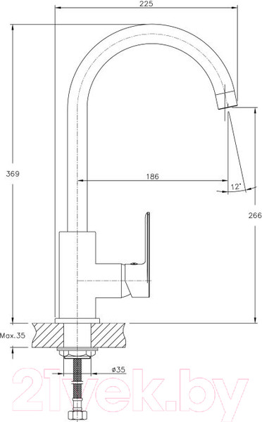 Изображение товара Смеситель Haiba HB71505