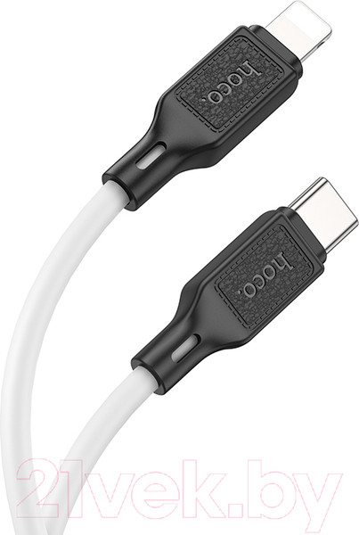Изображение товара Кабель Hoco X90 Type-C to Lightning (1м, белый)