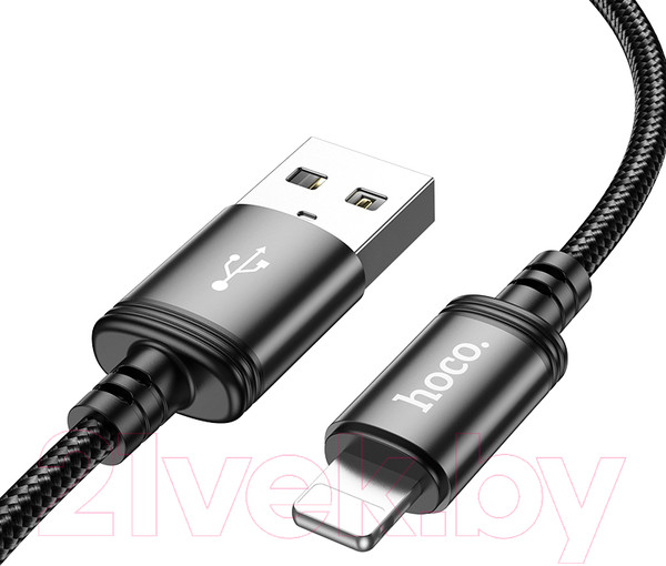 Изображение товара Кабель Hoco X91 Lightning (3м, черный)