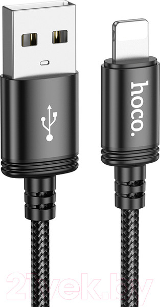 Изображение товара Кабель Hoco X91 Lightning (3м, черный)