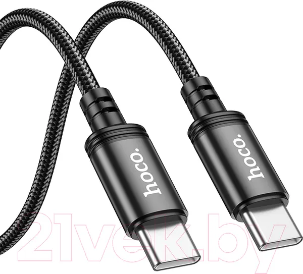 Изображение товара Зарядный кабель Hoco X91 Type-C to Type-C (3м, черный)