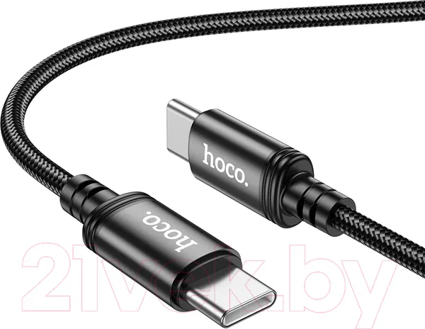 Изображение товара Зарядный кабель Hoco X91 Type-C to Type-C (3м, черный)